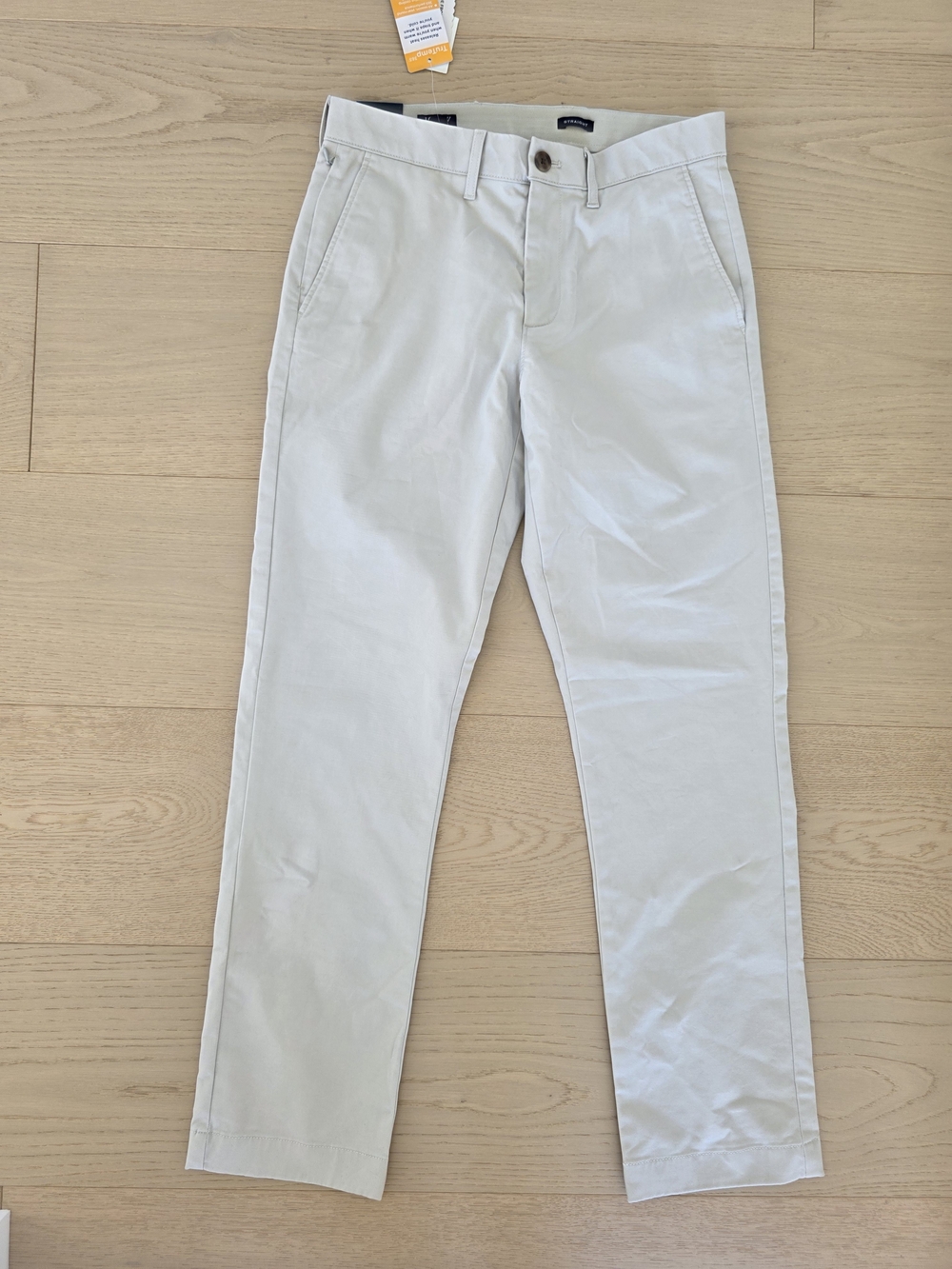 J.Crew Flex Chino Pants Men's 29x30 Light Gray NWT Stretch Slim